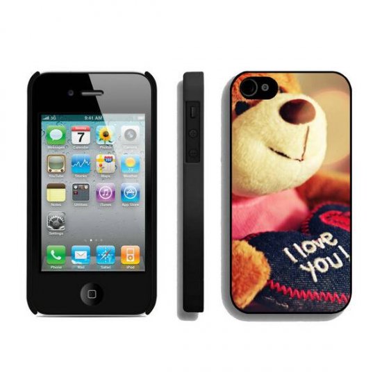 Valentine Bear iPhone 4 4S Cases BVM